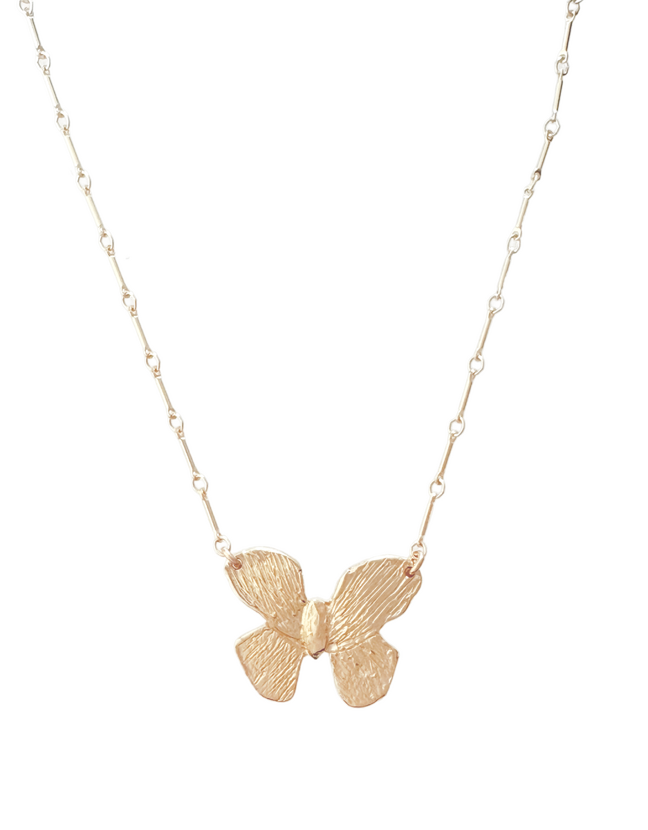 Butterfly Necklace Louisa Guild Jewelry