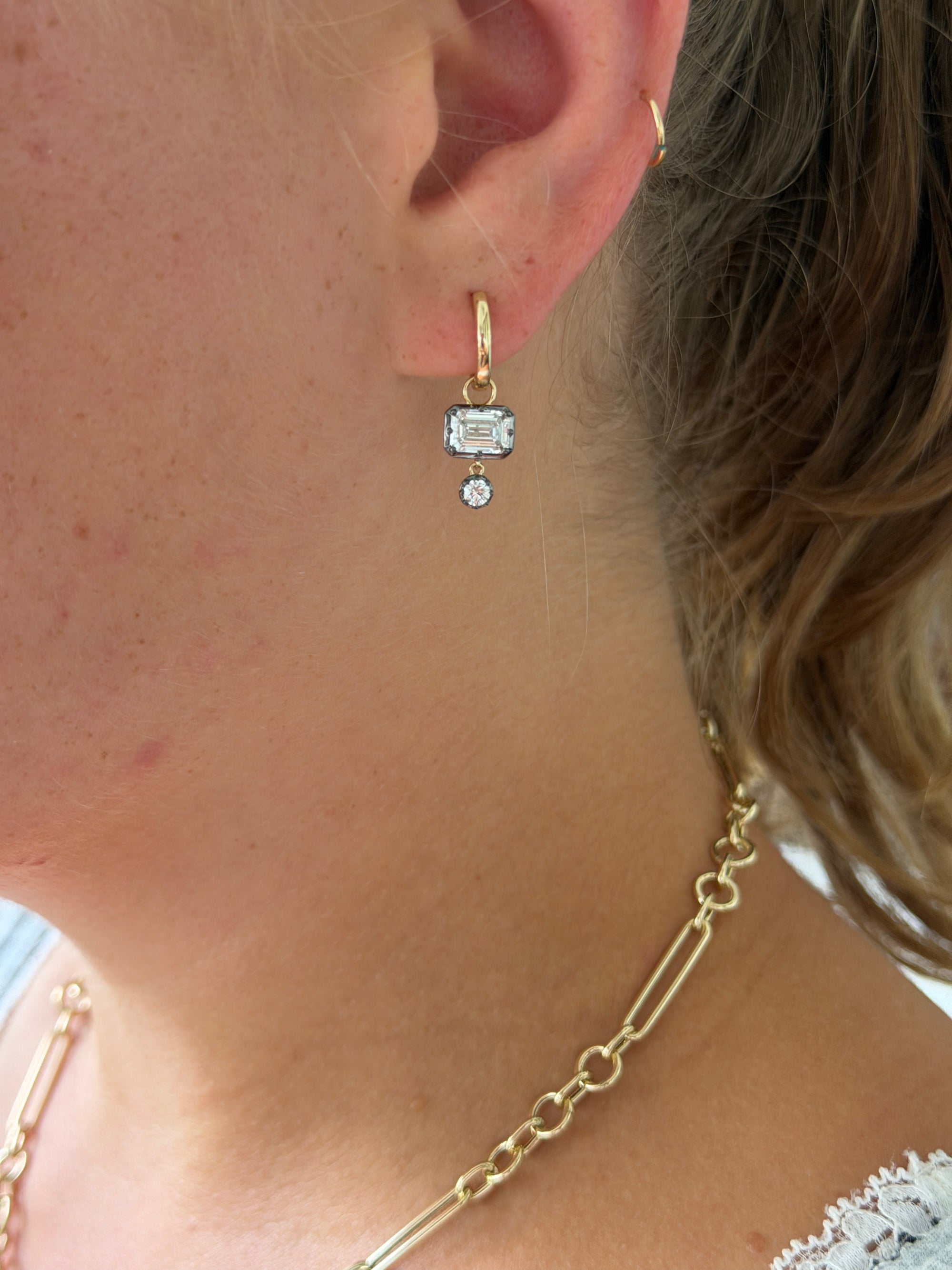 Eleanor Diamond Earring Drops