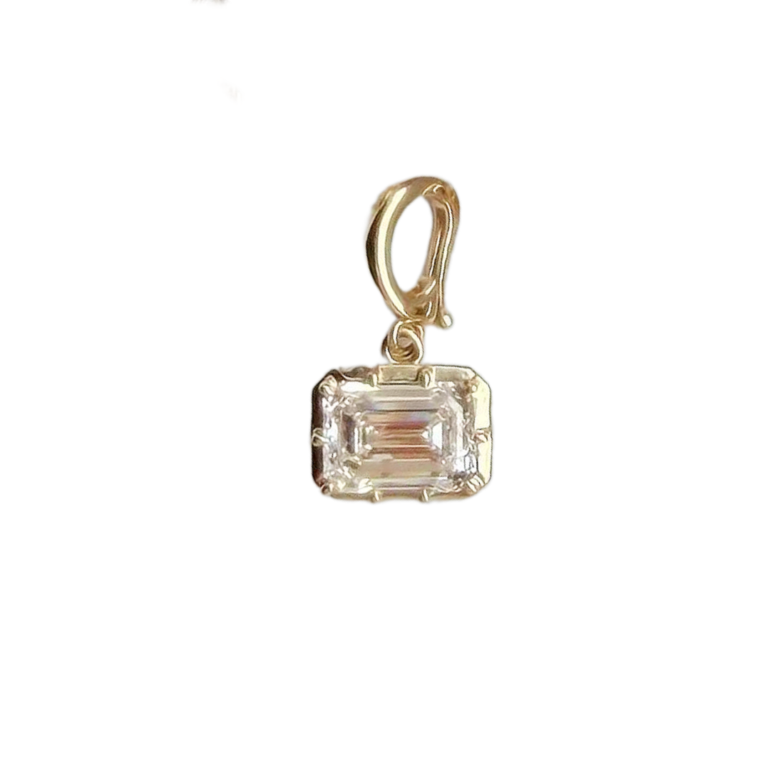 Eleanor East and West Diamond Charm