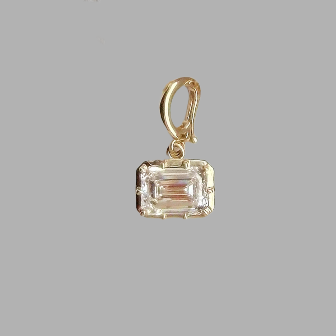 Eleanor East and West Diamond Charm
