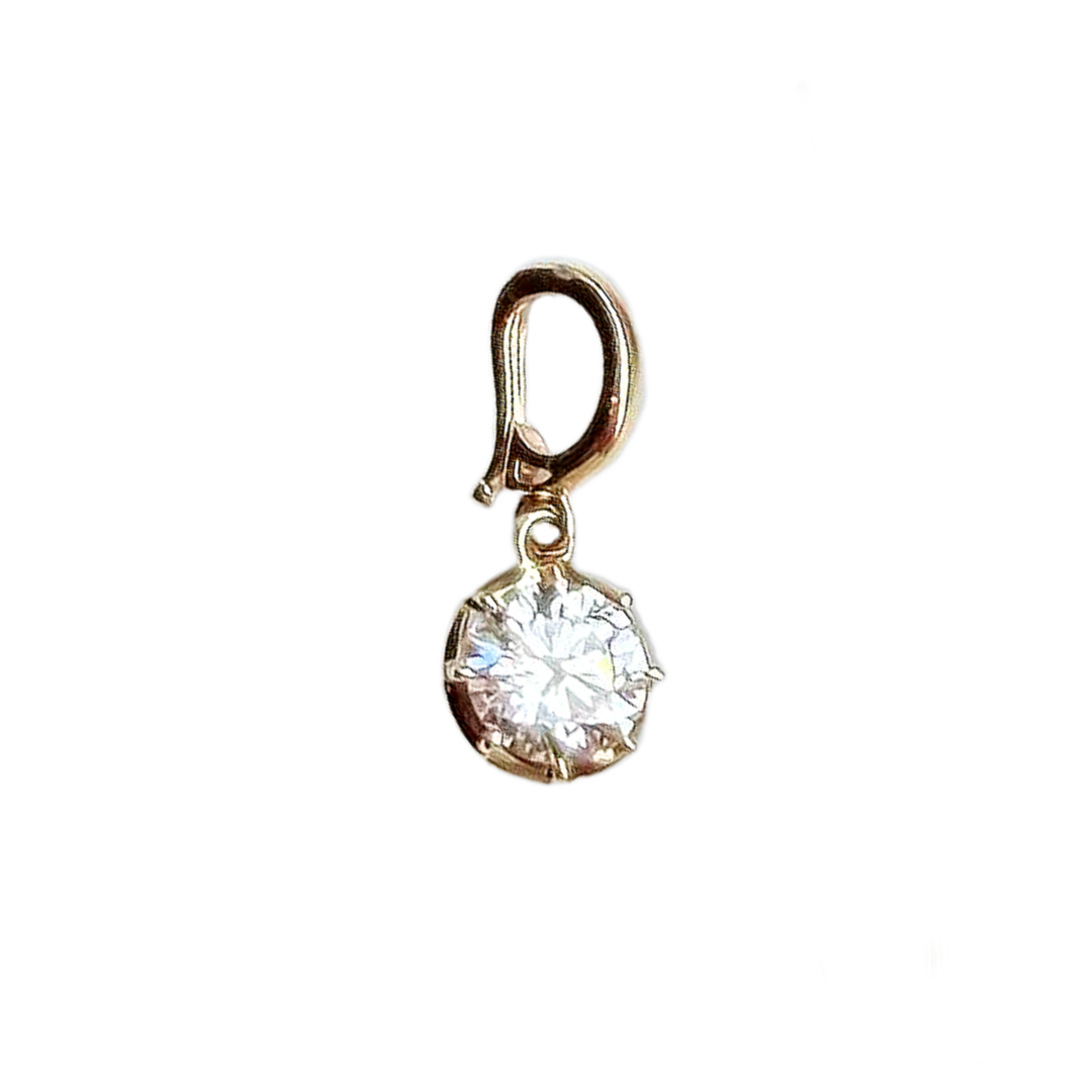 Marianne Diamond Round Charm