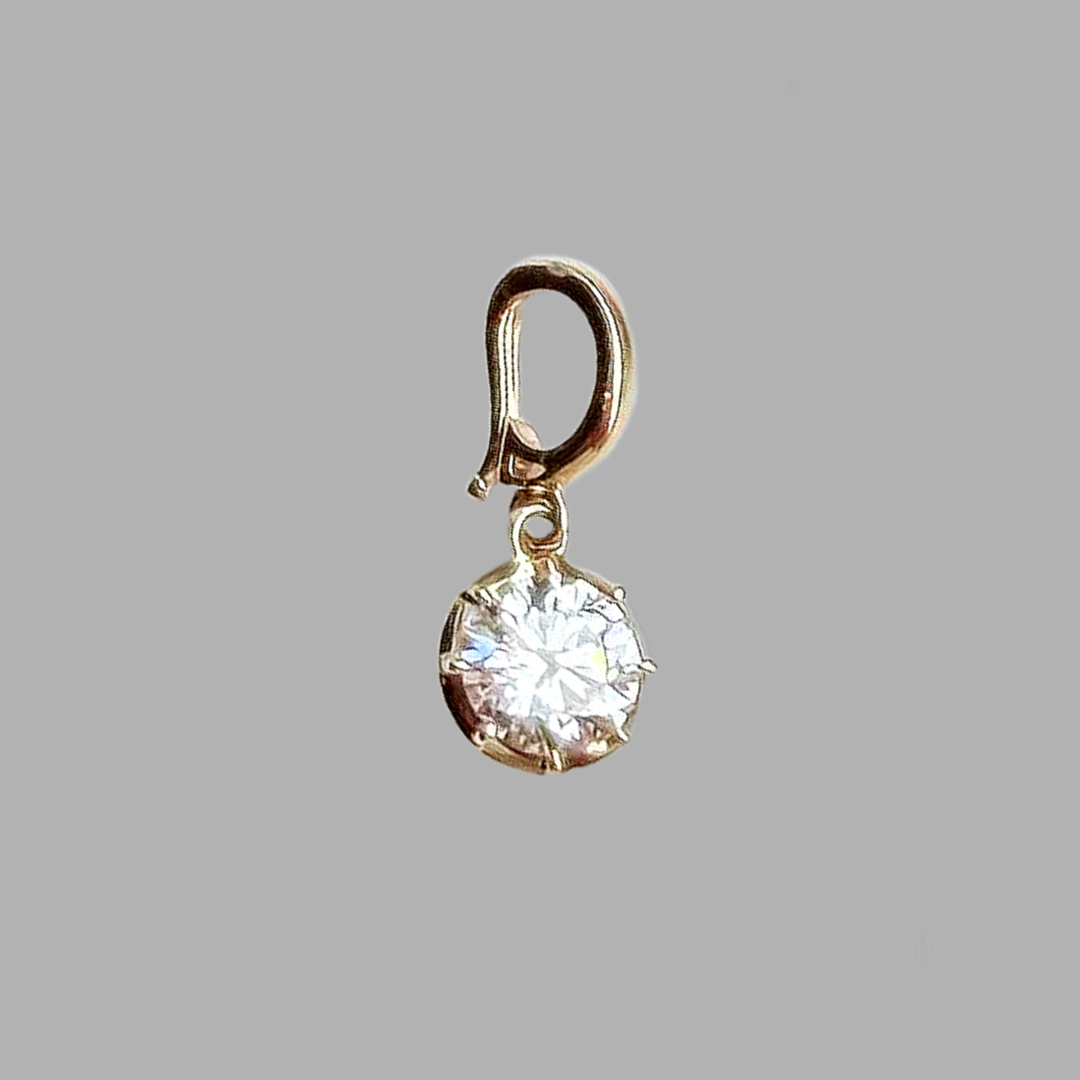 Marianne Diamond Round Charm