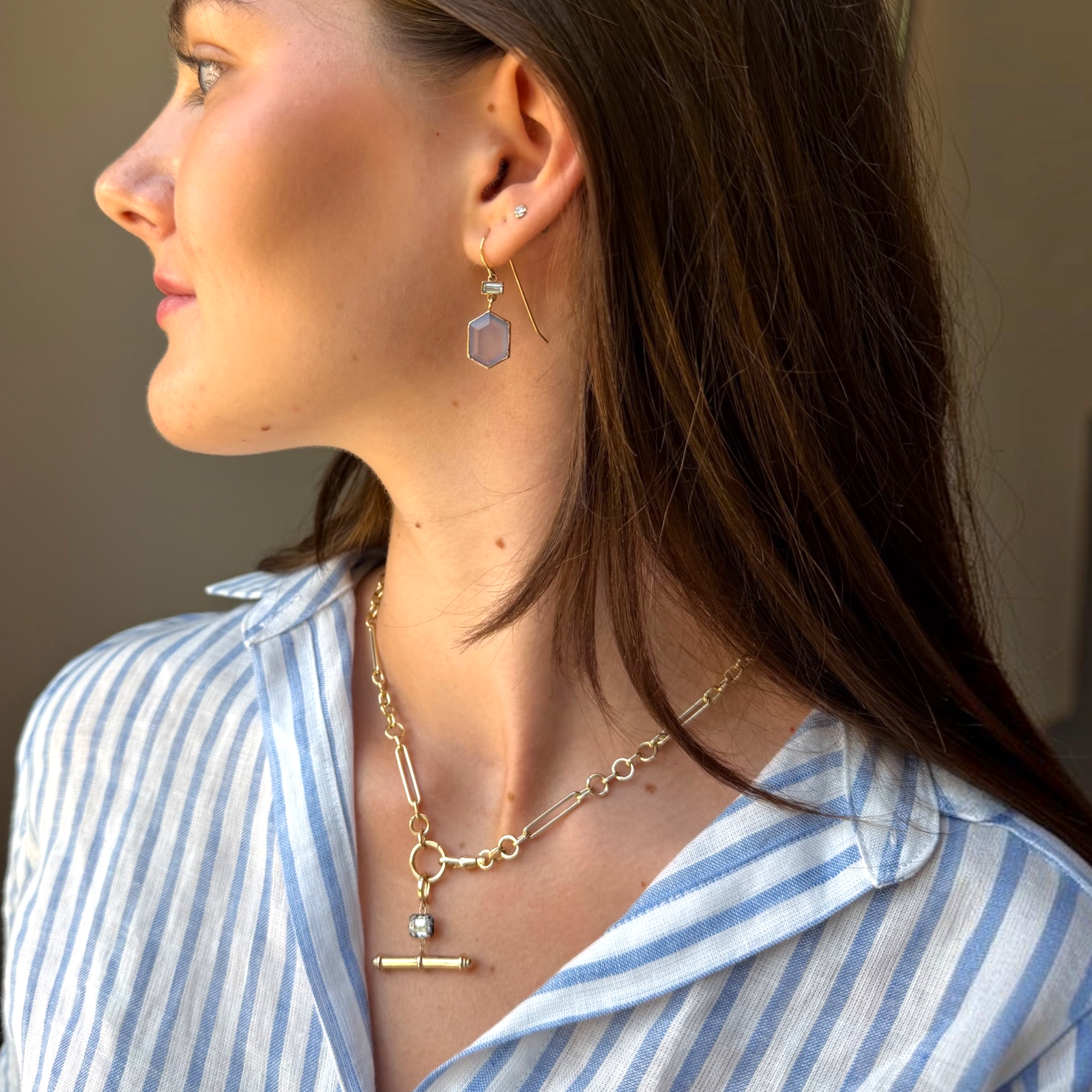 Eleanor Toggle Diamond Charm