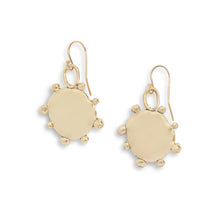 Sun Disc Earrings