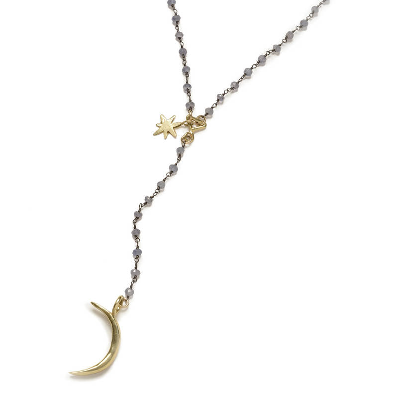 Moon & Star Necklace