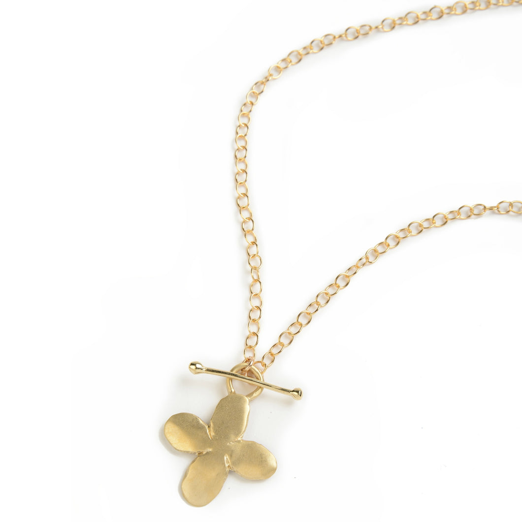 Dogwood Cross Necklace